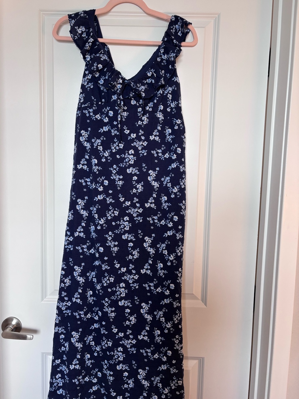 Universal Thread Navy Floral Maxi Dress